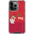 Looney Tunes Tasmanian Devil Swirl iPhone 16 Pro Max Clear Case