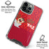 Looney Tunes Tasmanian Devil Swirl iPhone 16 Pro Max Clear Case