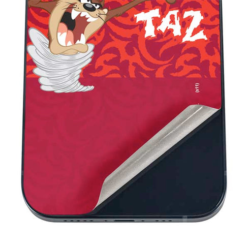 Looney Tunes Tasmanian Devil Swirl iPhone 16 Skin