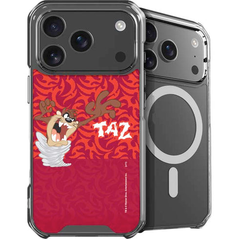 Looney Tunes Tasmanian Devil Swirl iPhone 18 Pro Max MagSafe Case