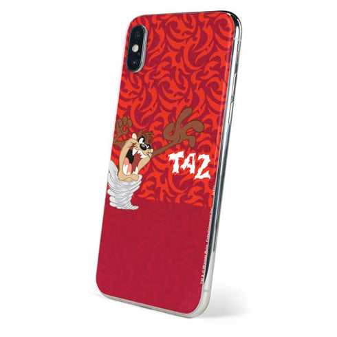 Looney Tunes Tasmanian Devil Swirl iPhone XS Max Skin