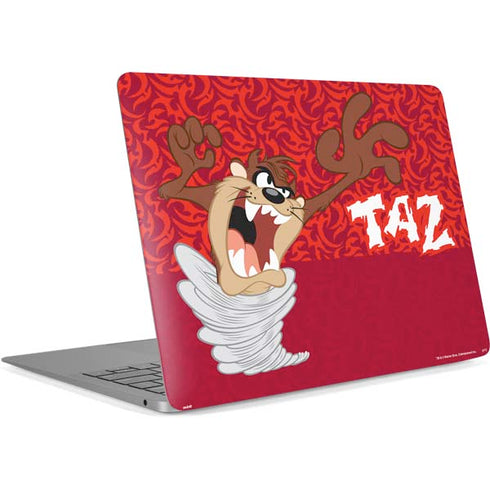 Looney Tunes Tasmanian Devil Swirl Apple MacBook Air Skin