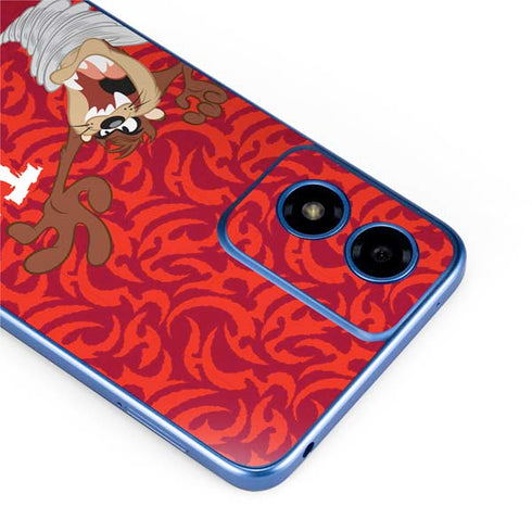 Looney Tunes Tasmanian Devil Swirl Moto G Play 4G (2024) Skin