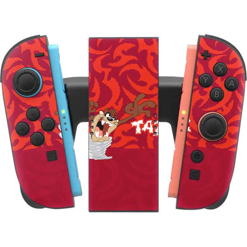 Looney Tunes Tasmanian Devil Swirl Nintendo Switch 2 (2025) Joy-Con Controller Skin