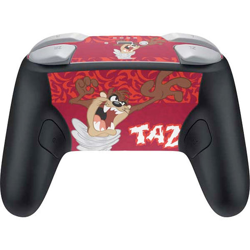 Looney Tunes Tasmanian Devil Swirl Nintendo Switch 2 (2025) Pro Controller Skin