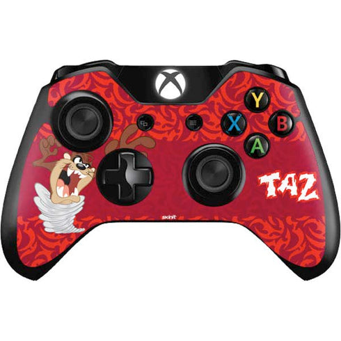 Looney Tunes Tasmanian Devil Swirl Xbox One Controller Skin