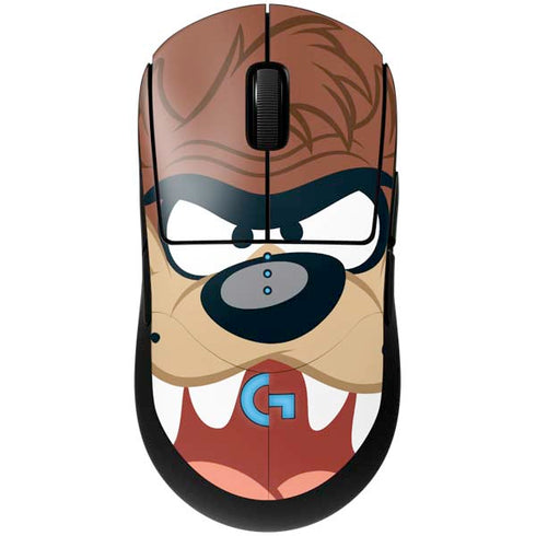 Looney Tunes Tasmanian Devil Up Close G Pro Wireless Gaming Mouse Skin