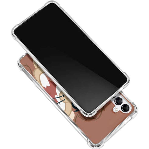 Looney Tunes Tasmanian Devil Up Close Gabb Phone 4 Clear Case