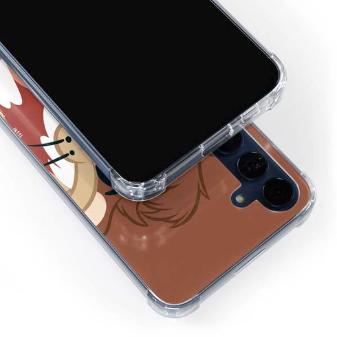 Looney Tunes Tasmanian Devil Up Close Galaxy A55 5G Clear Case
