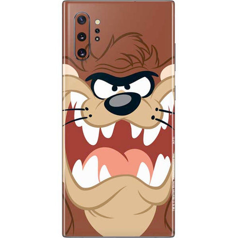 Looney Tunes Tasmanian Devil Up Close Galaxy Note 10 Plus Skin