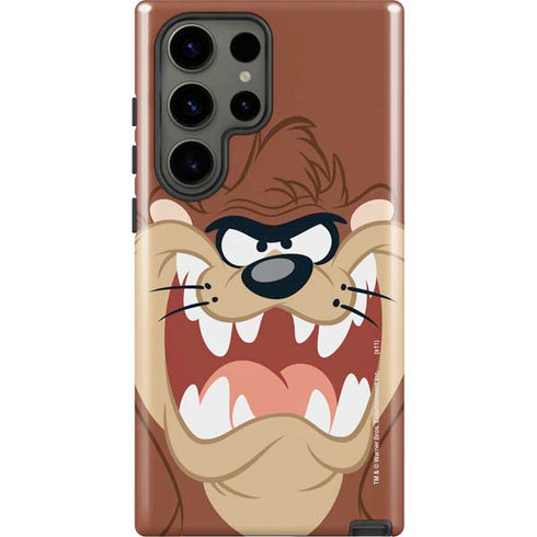 Looney Tunes Tasmanian Devil Up Close Galaxy S23 Ultra Pro Case
