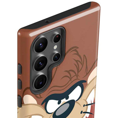 Looney Tunes Tasmanian Devil Up Close Galaxy S23 Ultra Pro Case