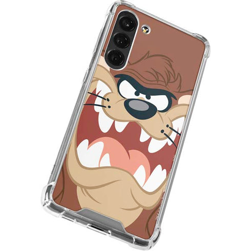 Looney Tunes Tasmanian Devil Up Close Galaxy S24 FE Clear Case