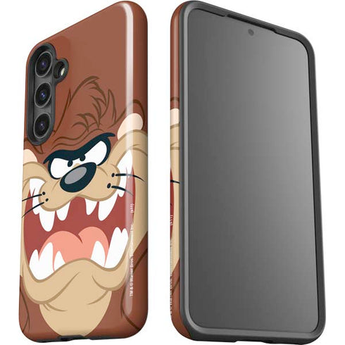 Looney Tunes Tasmanian Devil Up Close Galaxy S25 Impact Case