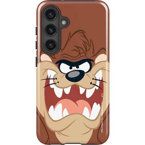 Looney Tunes Tasmanian Devil Up Close Galaxy S25 Plus Impact Case