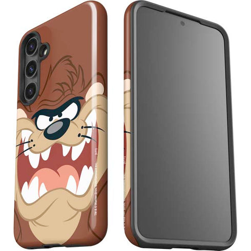 Looney Tunes Tasmanian Devil Up Close Galaxy S25 Plus Impact Case