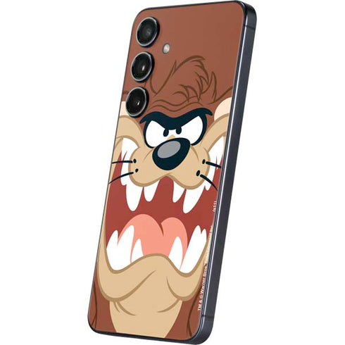 Looney Tunes Tasmanian Devil Up Close Galaxy S25 Skin
