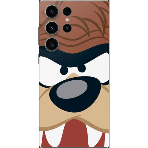 Looney Tunes Tasmanian Devil Up Close Galaxy S25 Ultra Skin