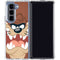 Looney Tunes Tasmanian Devil Up Close Galaxy Z Fold5 5G Clear Case
