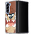 Looney Tunes Tasmanian Devil Up Close Galaxy Z Fold5 5G Clear Case
