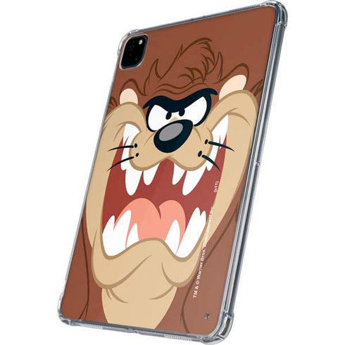 Looney Tunes Tasmanian Devil Up Close iPad Pro 11in (2024) Clear Case
