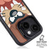 Looney Tunes Tasmanian Devil Up Close iPhone 15 Plus Kickstand Case
