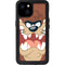 Looney Tunes Tasmanian Devil Up Close iPhone 15 Plus Waterproof Case