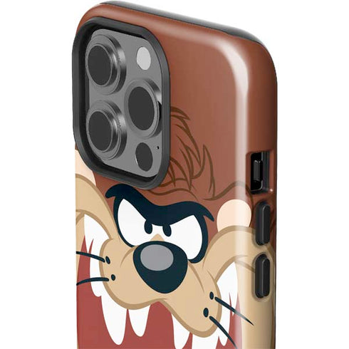 Looney Tunes Tasmanian Devil Up Close iPhone 15 Pro Impact Case