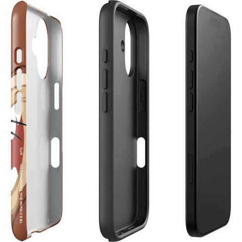 Looney Tunes Tasmanian Devil Up Close iPhone 16 Impact Case