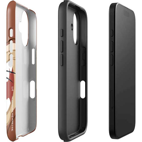 Looney Tunes Tasmanian Devil Up Close iPhone 16 Plus Impact Case