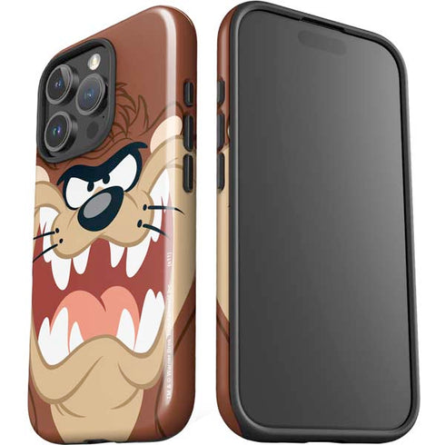 Looney Tunes Tasmanian Devil Up Close iPhone 16 Pro Max Impact Case