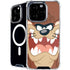 Looney Tunes Tasmanian Devil Up Close iPhone 16 Pro Max MagSafe Case