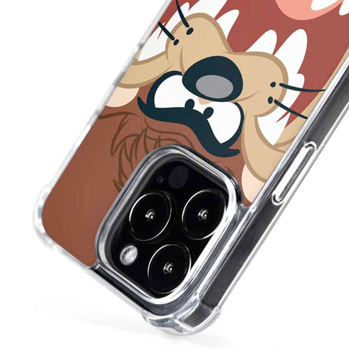 Looney Tunes Tasmanian Devil Up Close iPhone 16 Pro Max MagSafe Case