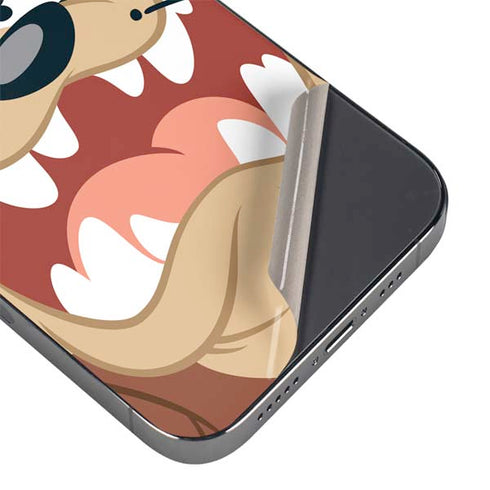 Looney Tunes Tasmanian Devil Up Close iPhone 16 Pro Max Skin