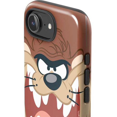 Looney Tunes Tasmanian Devil Up Close iPhone 16e Impact Case