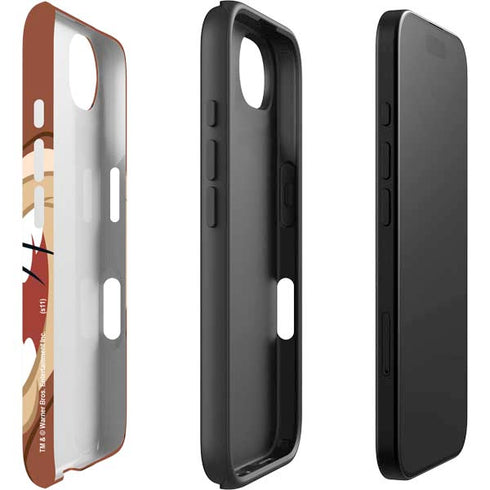 Looney Tunes Tasmanian Devil Up Close iPhone 16e Impact Case