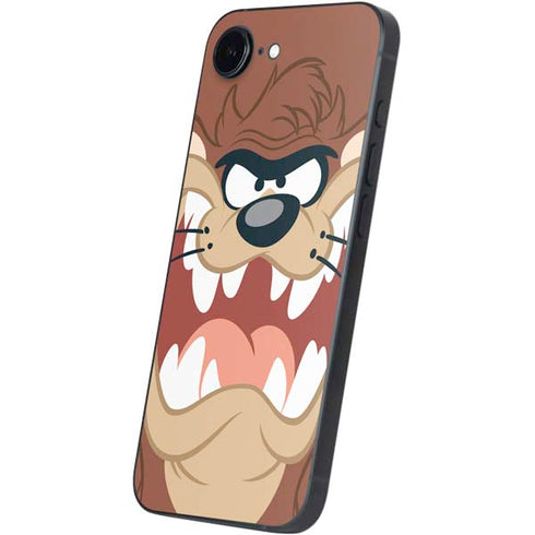 Looney Tunes Tasmanian Devil Up Close iPhone 16e Skin