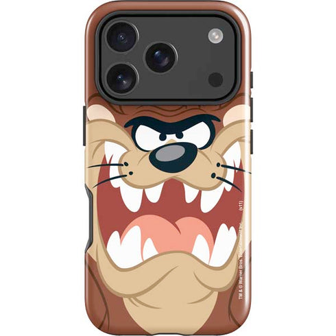Looney Tunes Tasmanian Devil Up Close iPhone 18 Pro Max Impact Case