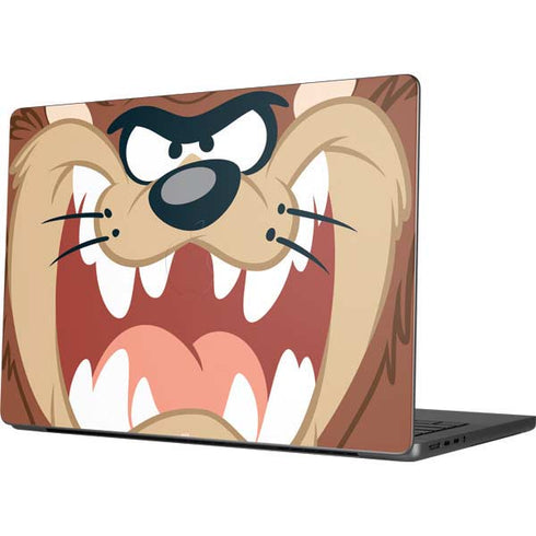 Looney Tunes Tasmanian Devil Up Close Apple MacBook Pro 14-inch Skin
