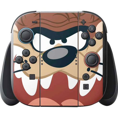 Looney Tunes Tasmanian Devil Up Close Nintendo Switch 2 (2025) with Joy-Con Skin