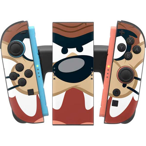 Looney Tunes Tasmanian Devil Up Close Nintendo Switch 2 (2025) Joy-Con Controller Skin
