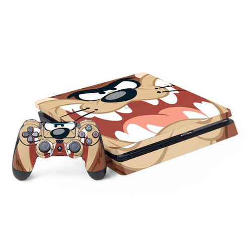 Looney Tunes Tasmanian Devil Up Close PlayStation PS4 Skins