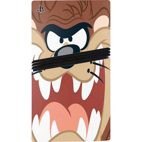 Looney Tunes Tasmanian Devil Up Close PS5 Pro Bundle Skin
