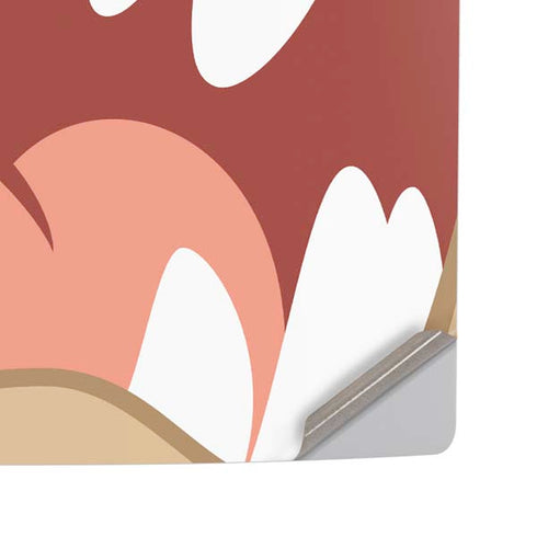 Looney Tunes Tasmanian Devil Up Close PS5 Pro Disk Console Skin