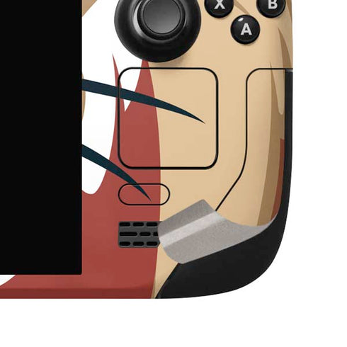 Looney Tunes Tasmanian Devil Up Close Steam Deck Handheld Gaming Computer OLED Skin