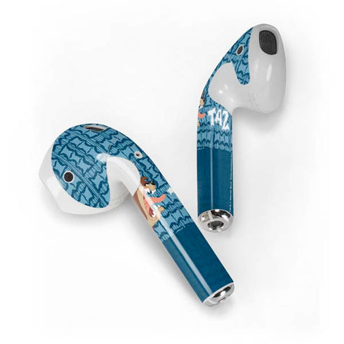 Looney Tunes Tasmanian Devil Yell Apple AirPods Skin