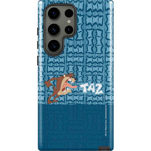 Looney Tunes Tasmanian Devil Yell Galaxy S23 Ultra Pro Case