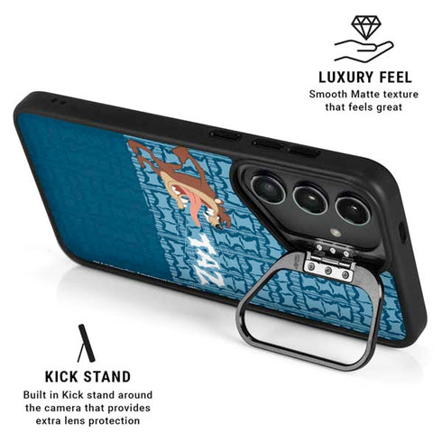 Looney Tunes Tasmanian Devil Yell Galaxy S25 Kickstand Case