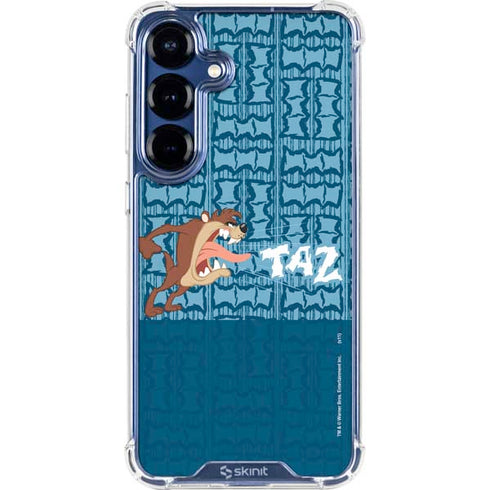 Looney Tunes Tasmanian Devil Yell Galaxy S25 Clear Case