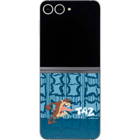Looney Tunes Tasmanian Devil Yell Galaxy Z Flip6 Skin